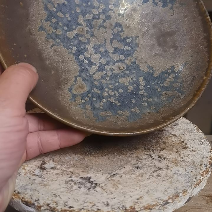 盘手工高温原矿窑变