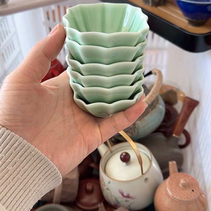 微瑕陶瓷茶具茶杯茶壶