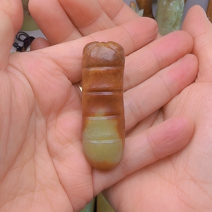 和田玉吊坠(不含链)未镶嵌远**远