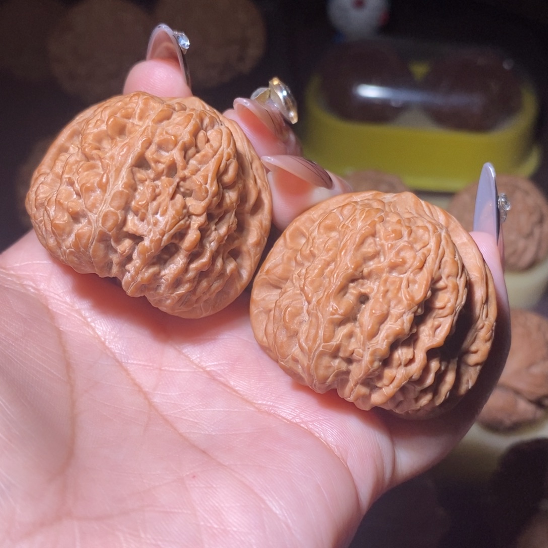 文玩核桃吊坠全品平谷凹底41