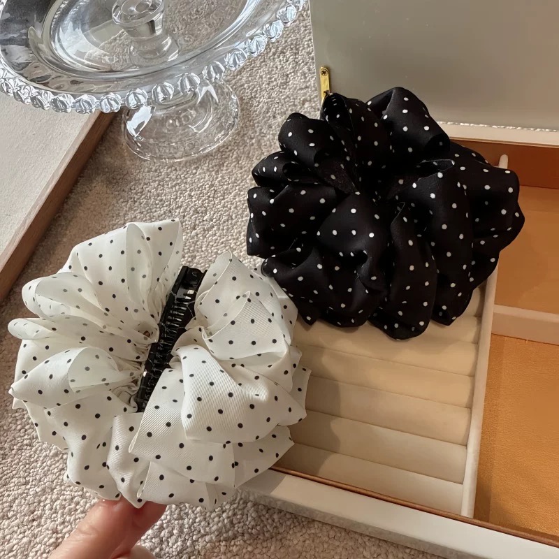 AF-0791 韩系经典设计波点百搭发夹