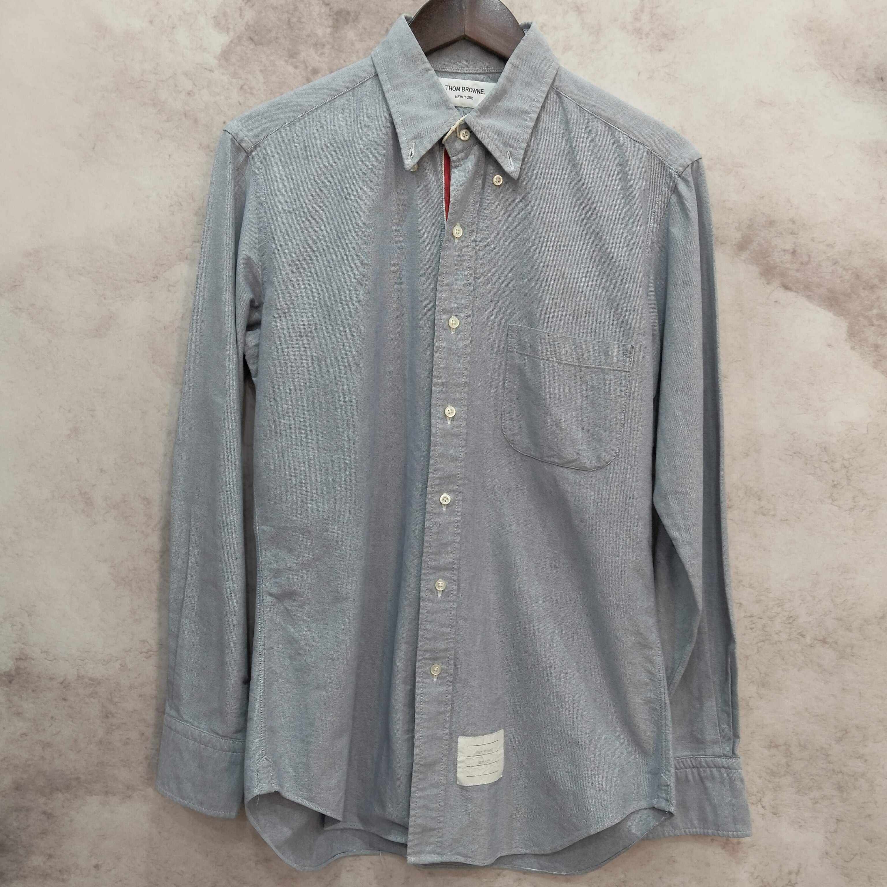 95新 THOMBROWNE THOM  BROWNE汤姆布朗  衬衣 2码/5104