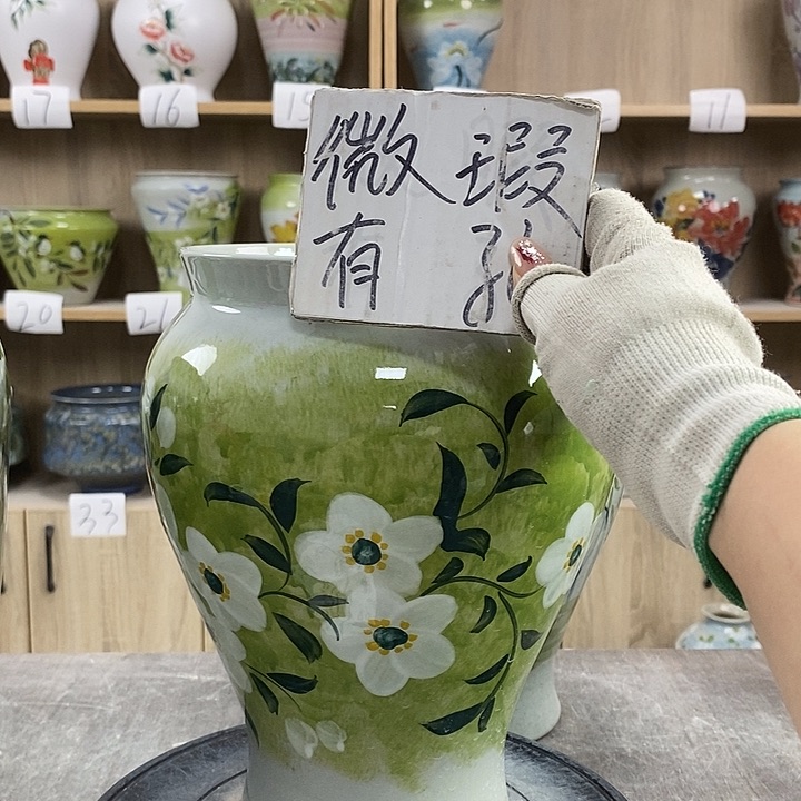 缸13xc景德镇陶瓷花盆