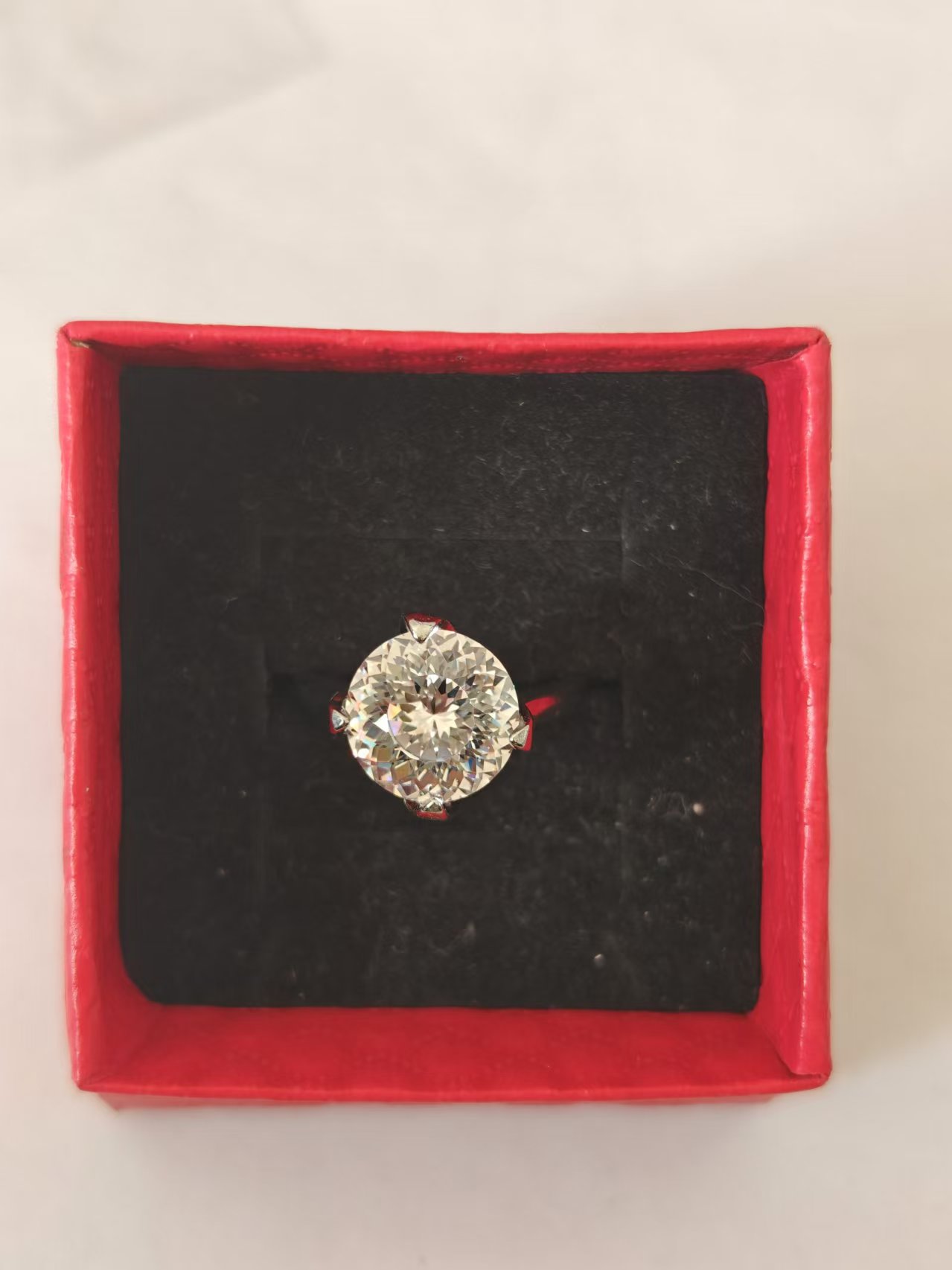 非金属珐琅戒指 小众设计简单经典戒指HT2207