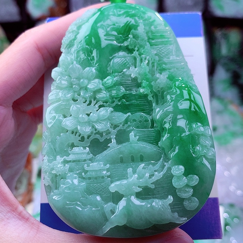 【闪购商品】翡翠颈饰未镶嵌天然