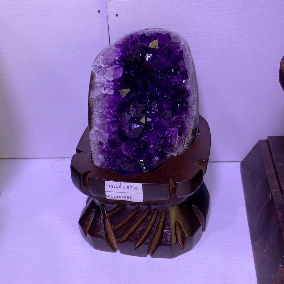 紫晶大型摆件（非配饰）未镶嵌