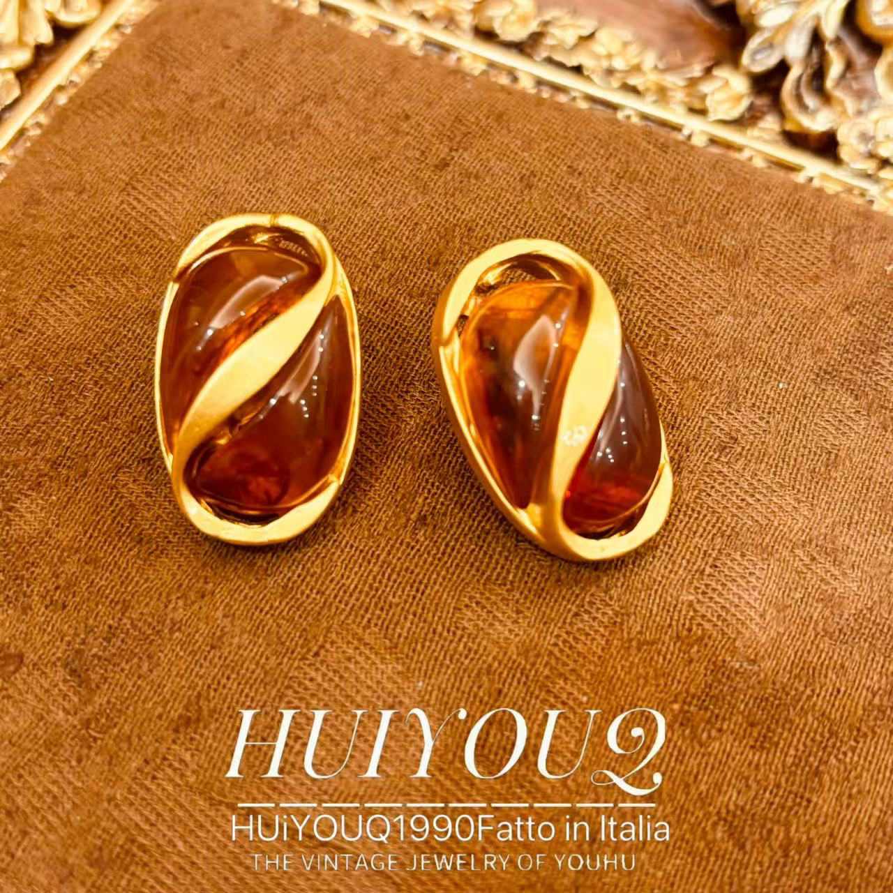 铜合金耳饰 【晨曦】气质优雅耳钉031