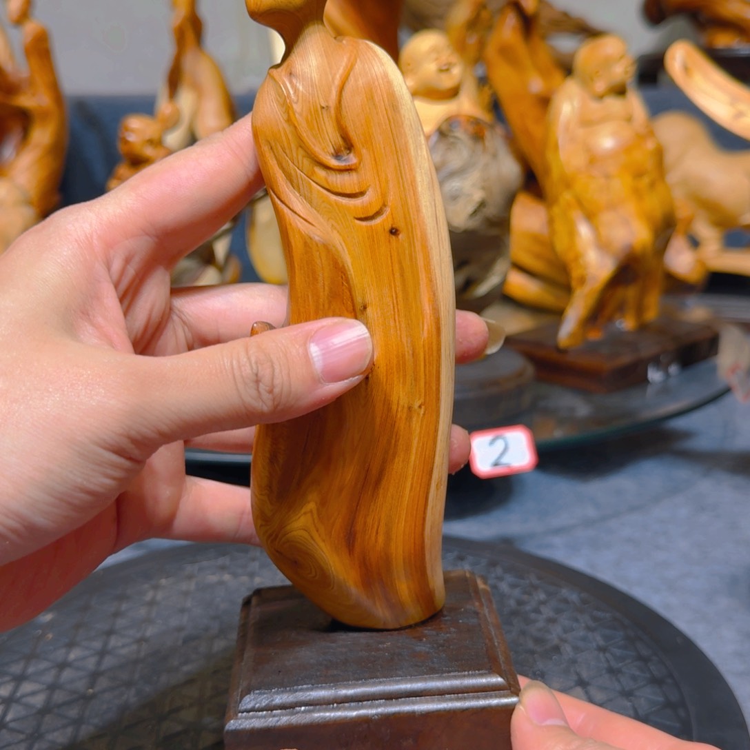 柏木（崖柏）崖柏手把件摆件