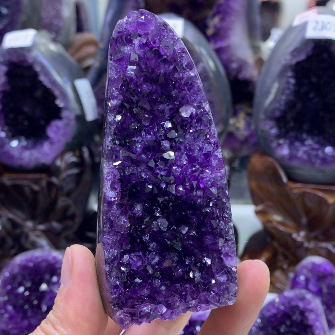 水晶紫水晶未镶嵌2317