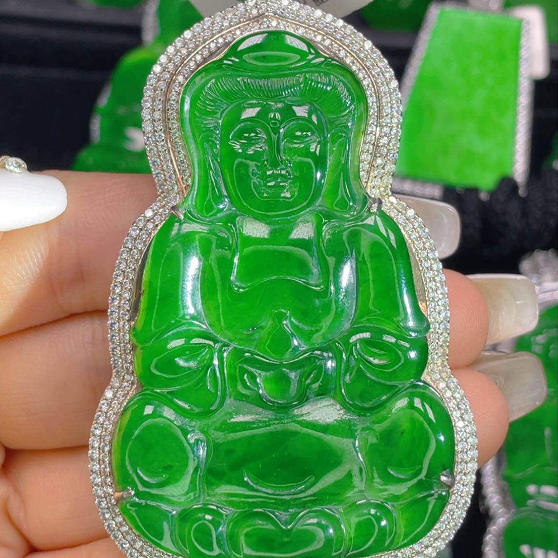 翡翠吊坠(不含链)未镶嵌