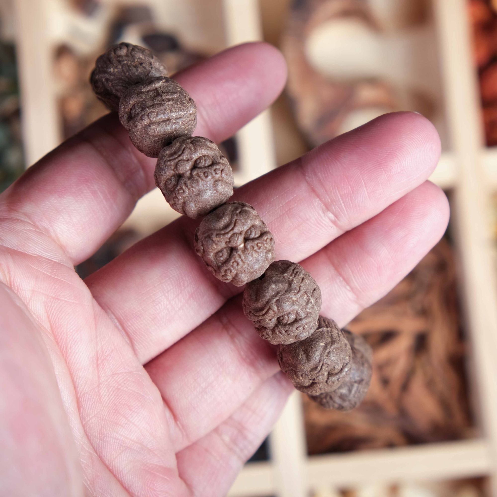 古法手工合香珠【苍术清逸】香方手串合香珠手持古法合香珠