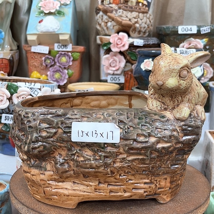 红陶粗陶花盆粗陶花盆