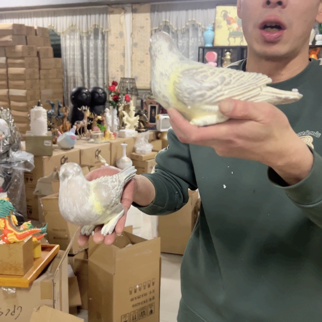 红陶红陶红陶红陶一对鸟