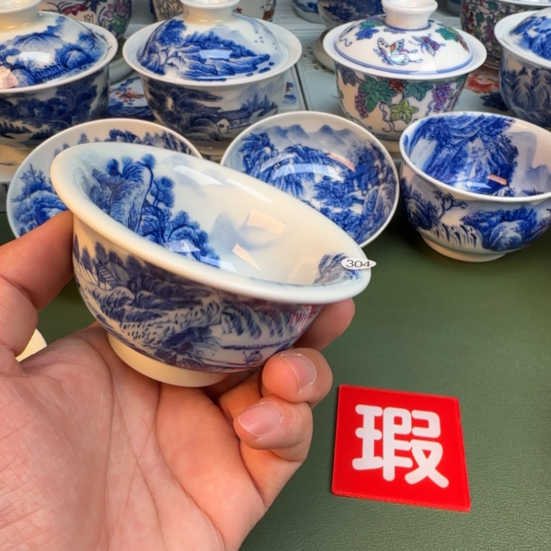 陶纯手工纯手绘茶具