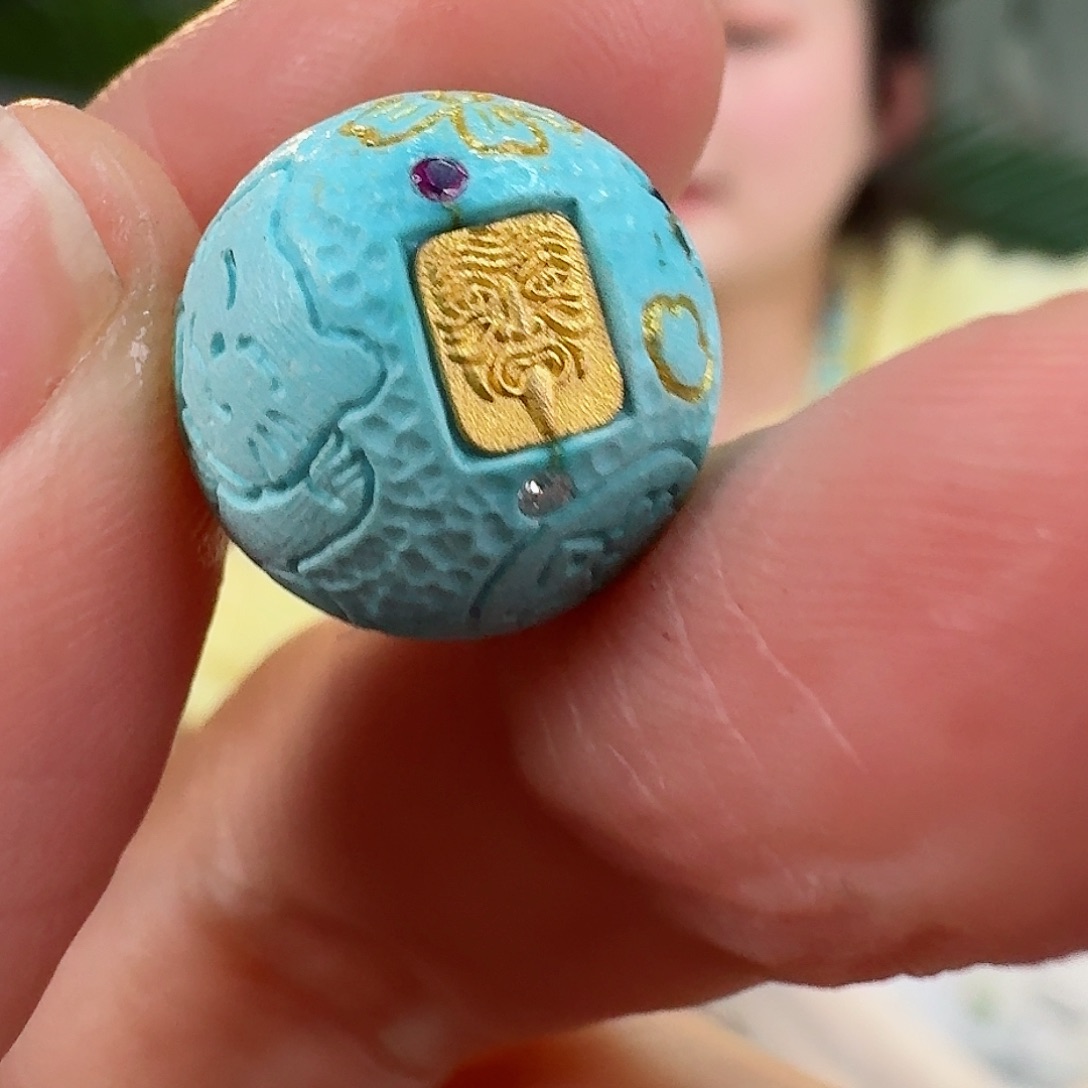 绿松石珠宝奇石未镶嵌