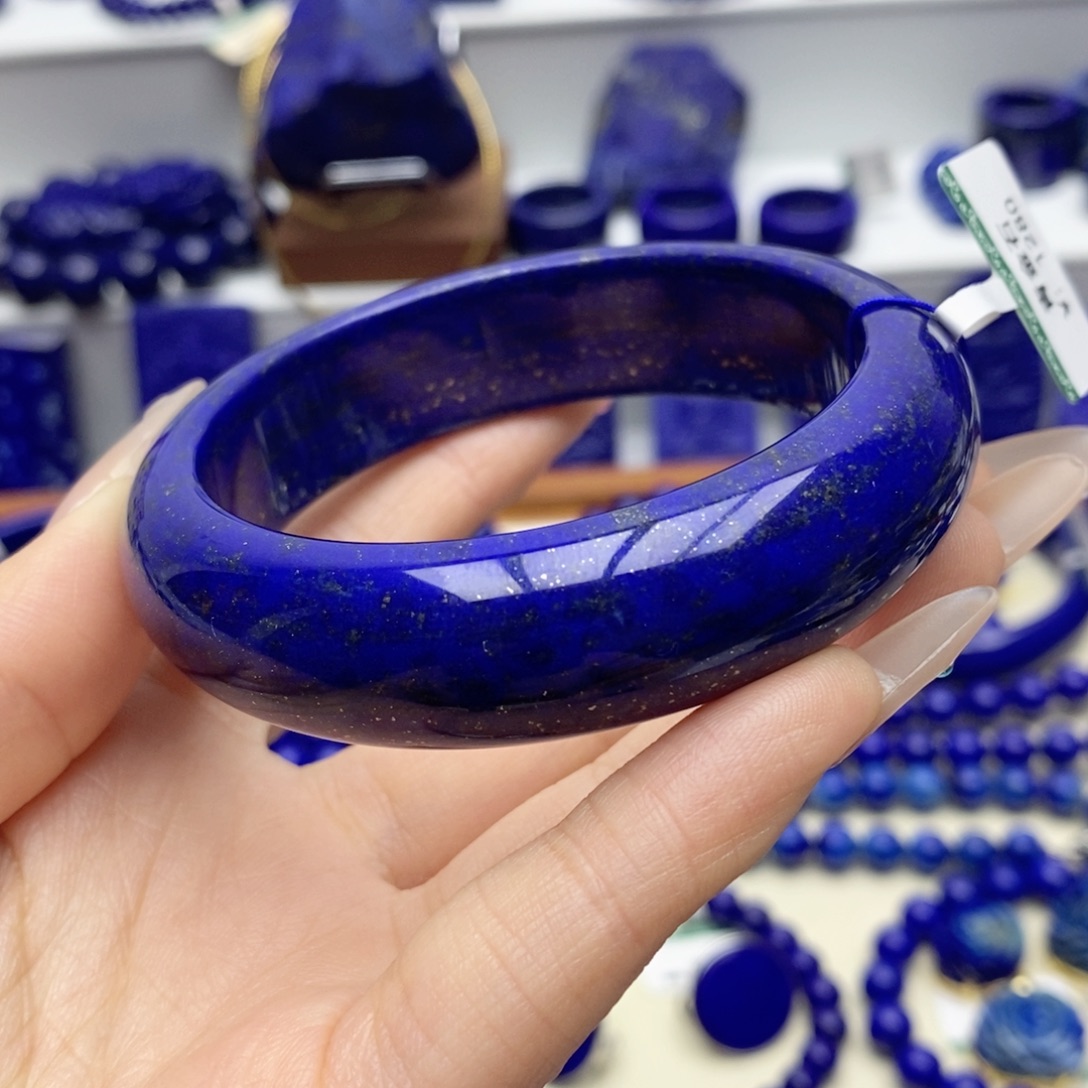 青金石未镶嵌手镯58