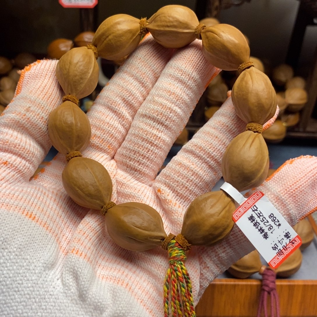 橄榄核手串/手链梅林铁18/25左右去霜