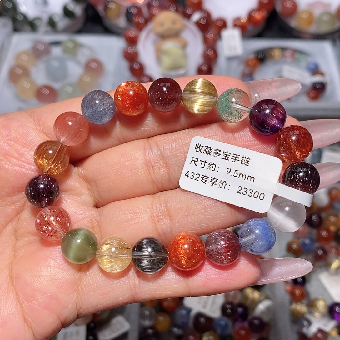 未镶嵌水晶手链多宝