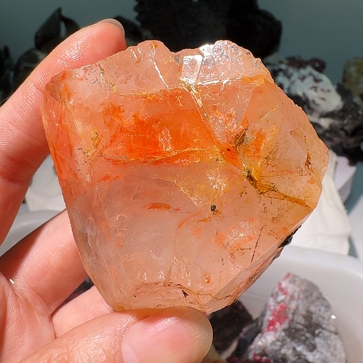 宫***酒天然辰砂天然朱砂原矿石157克