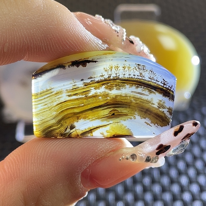 玛瑙/玉髓未镶嵌颈饰