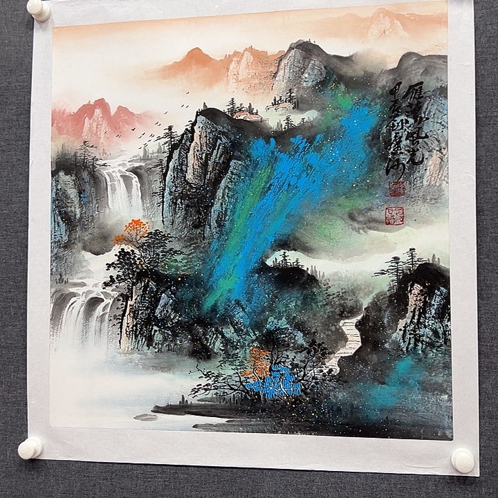 国画书画作品多次