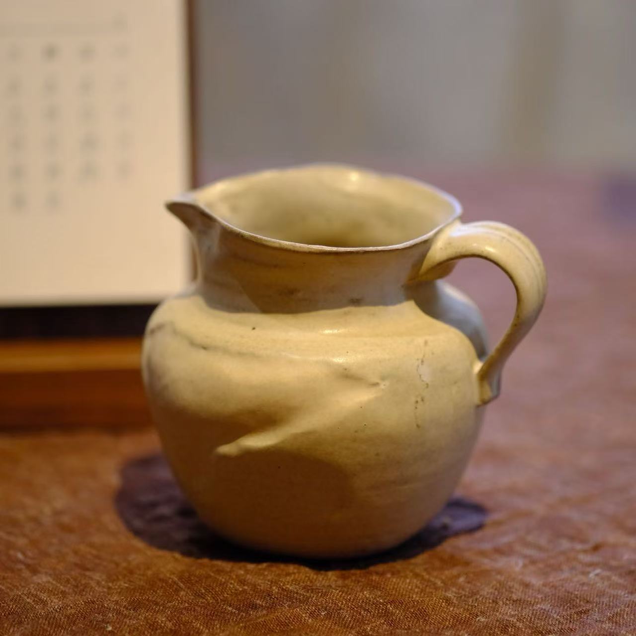 小喜宅 （微瑕）自在小暖把手公道杯（容量约150ml）