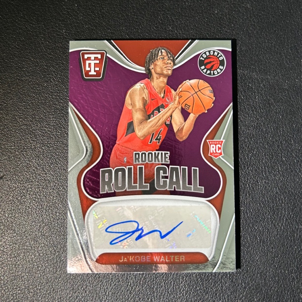 帕尼尼贾 科比 新秀 49编 猛龙 小护士 签字 