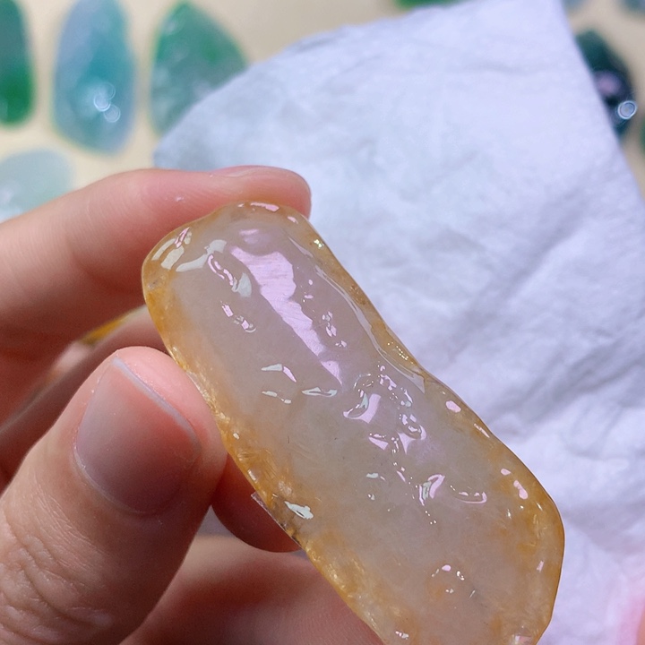 翡翠未镶嵌吊坠(不含链) 1499