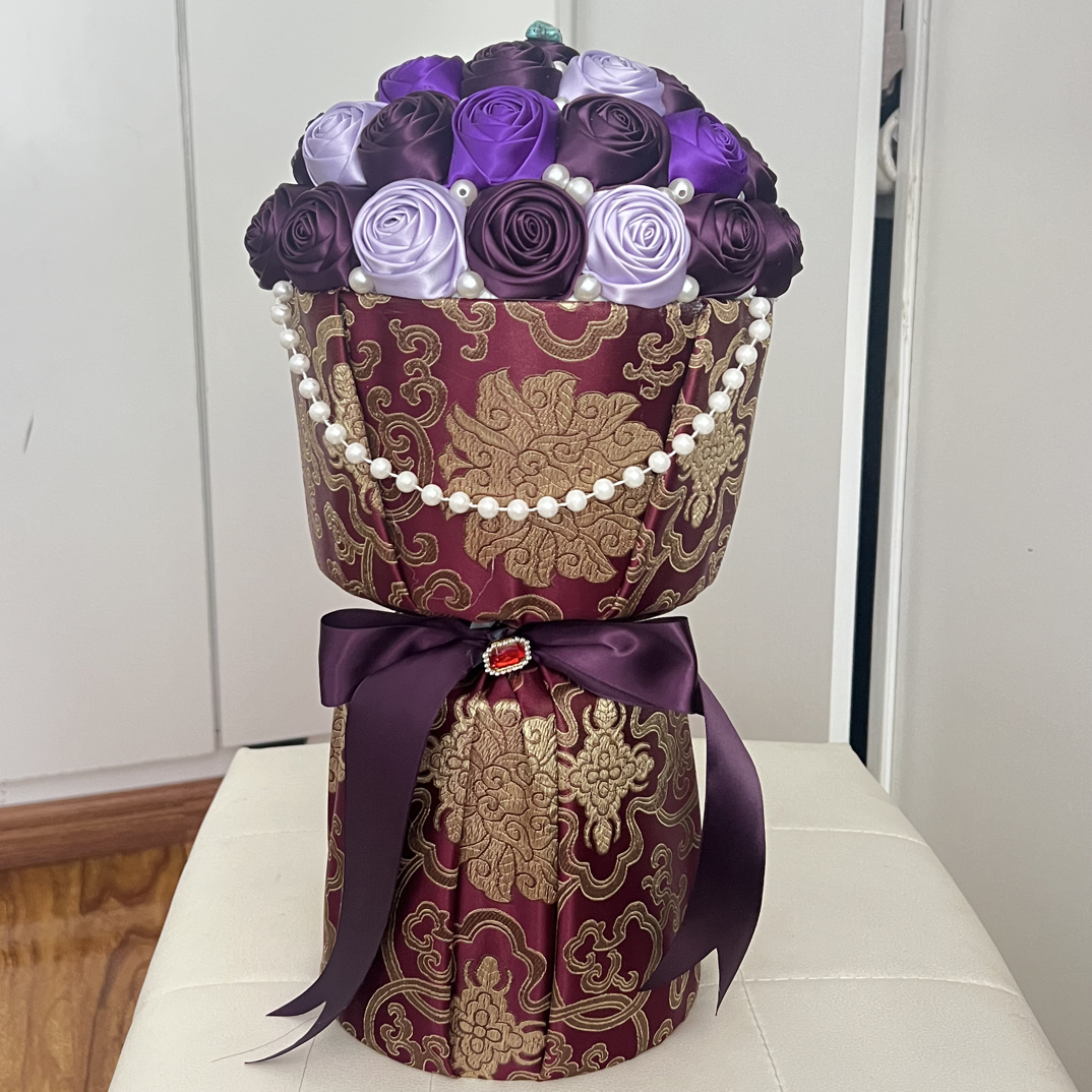 藏式玫瑰花束永生花精致美观独具特色教师节礼品