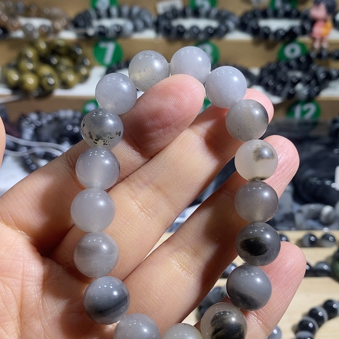 石英质玉未镶嵌手链