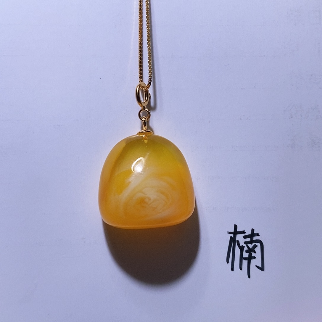 琥珀银S925镶嵌珠宝奇石