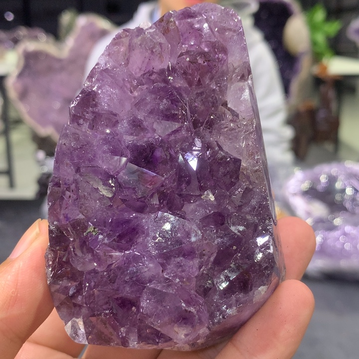 未镶嵌紫晶珠宝半成品294