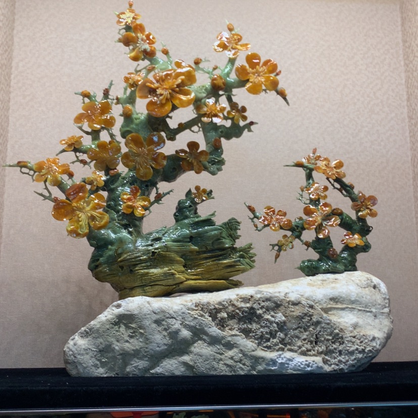 【闪购商品】未镶嵌蛇纹石玉摆件覆膜