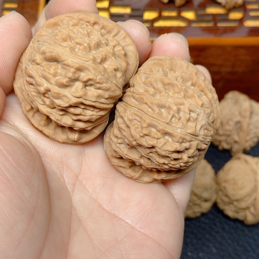 【闪购商品】文玩核桃吊坠P*P白狮子43