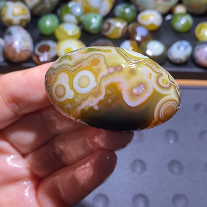 未镶嵌玛瑙/玉髓珠宝半成品168