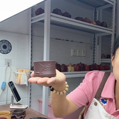 紫泥茶案主人杯主人杯