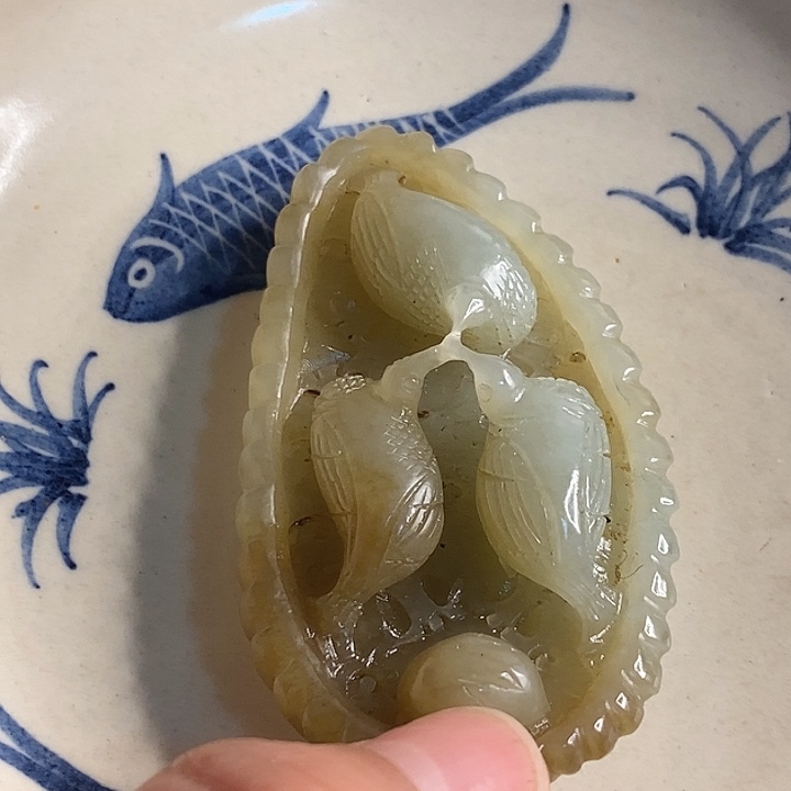 摆件用****秀新号开播瓷器一个