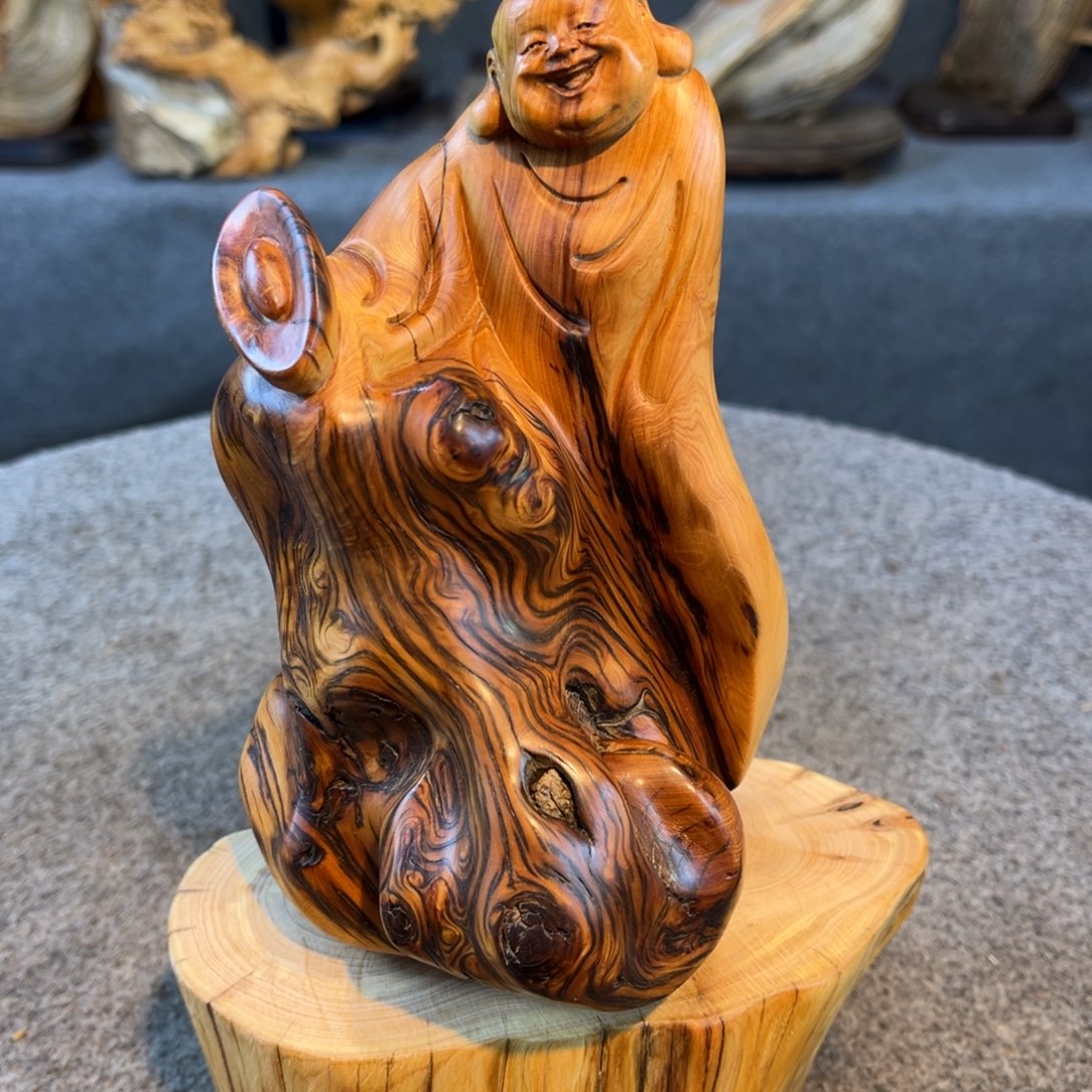 柏木（崖柏）根雕摆件工艺品