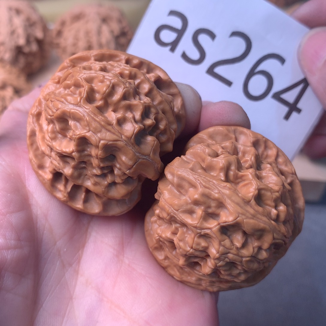 文玩核桃把件肉球苹果42