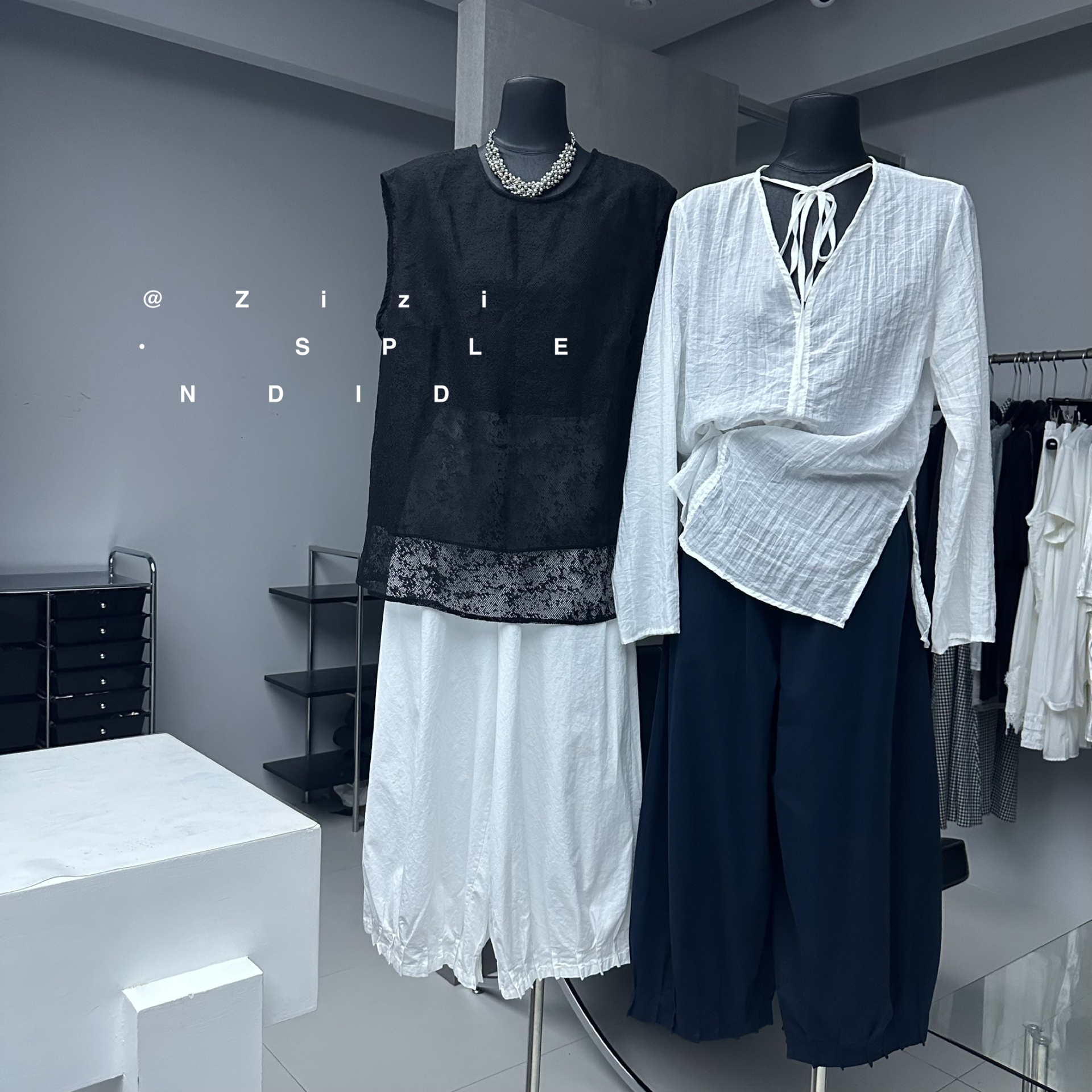 米多多 ZIZI#1692#简约休闲百搭长裤 kc