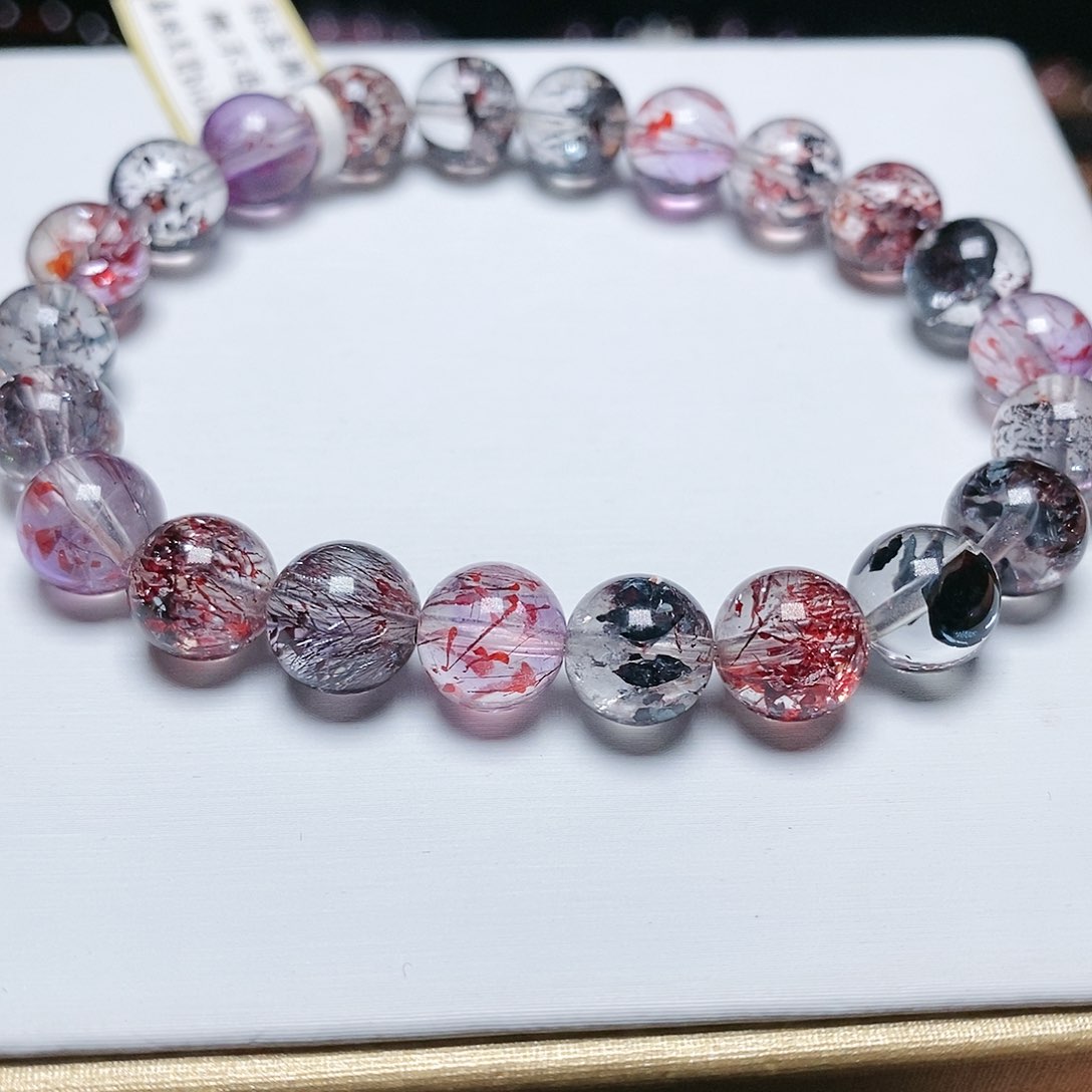 水晶手串未镶嵌超七