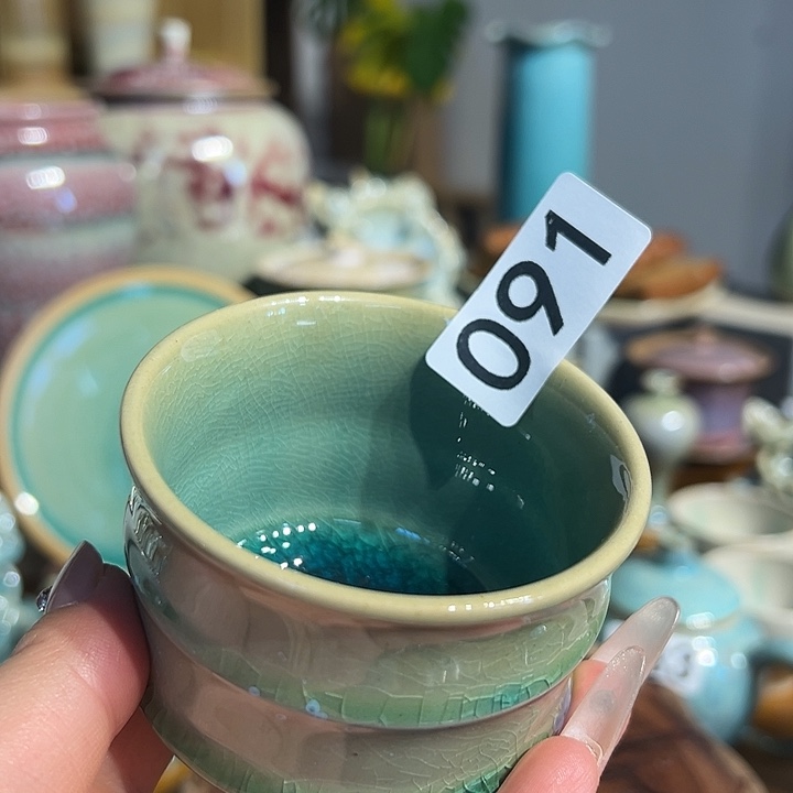 华宁陶华心陶艺茶杯