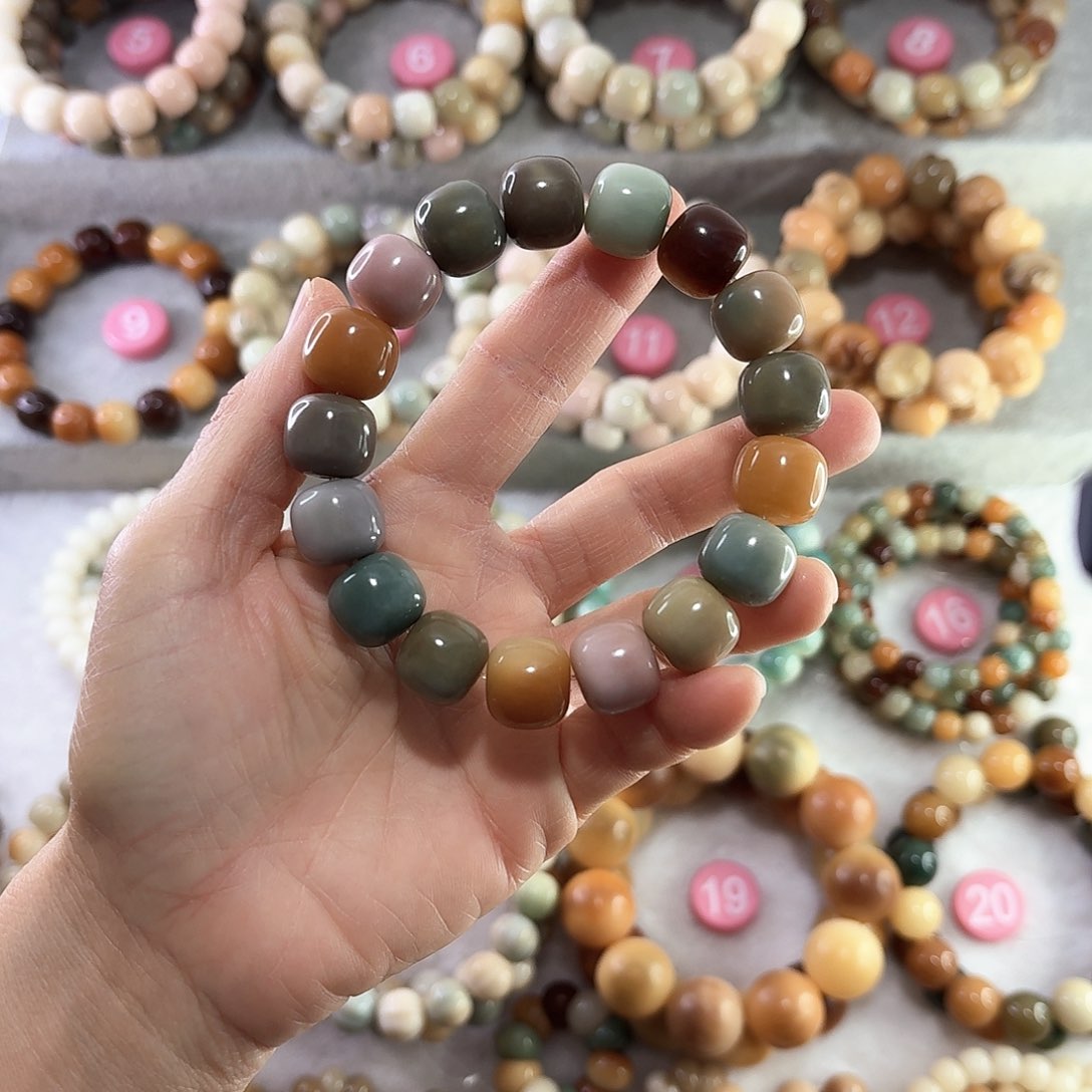 菩提根/象牙果手串聆****）