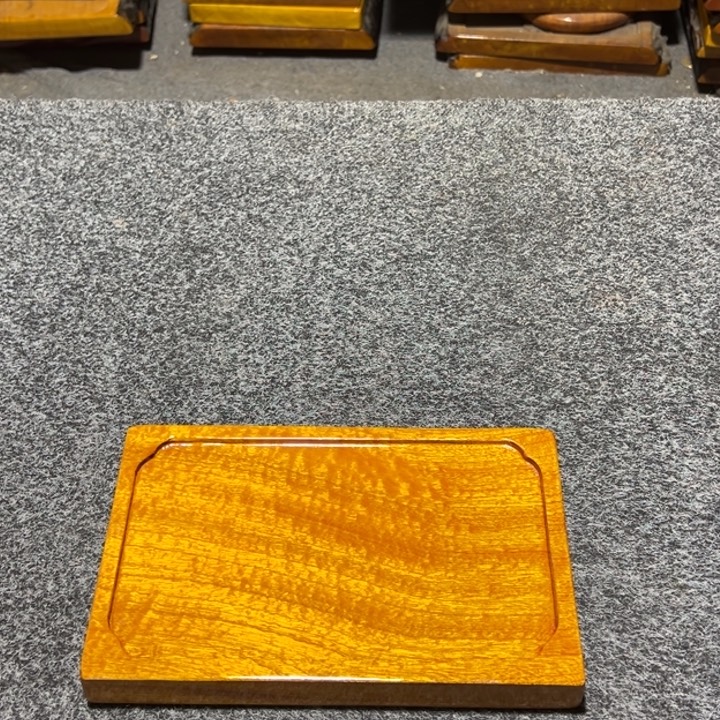 平***康楠木实木家具根雕茶盘