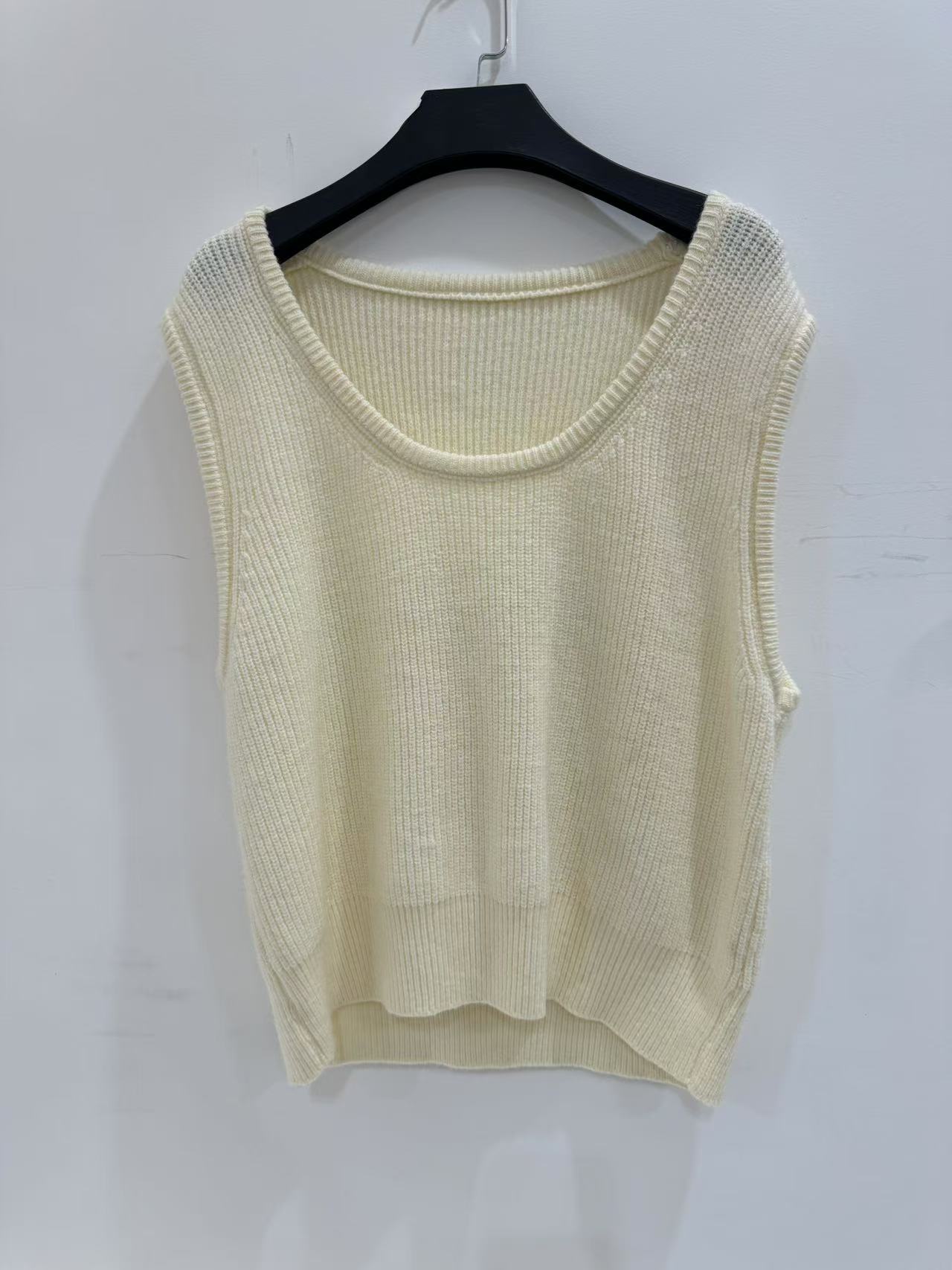 静姐【流光】时尚百搭针织马甲背心20242