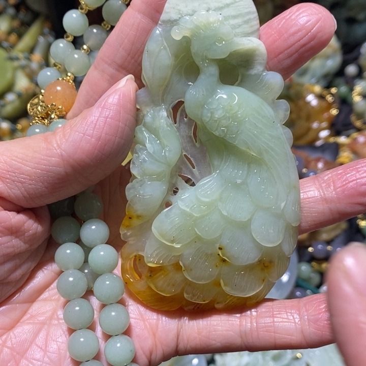 岫玉岫玉吊坠未镶嵌