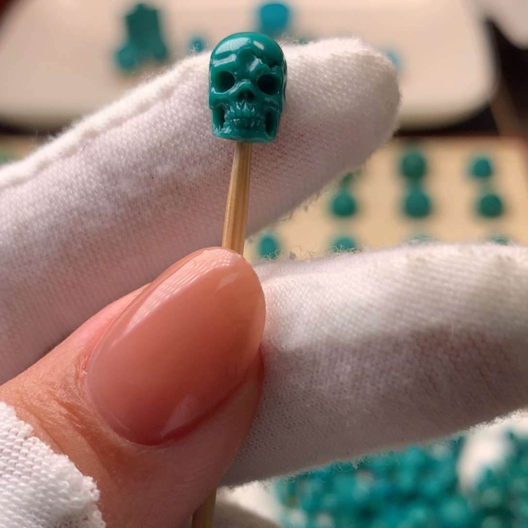 绿松石未镶嵌配饰