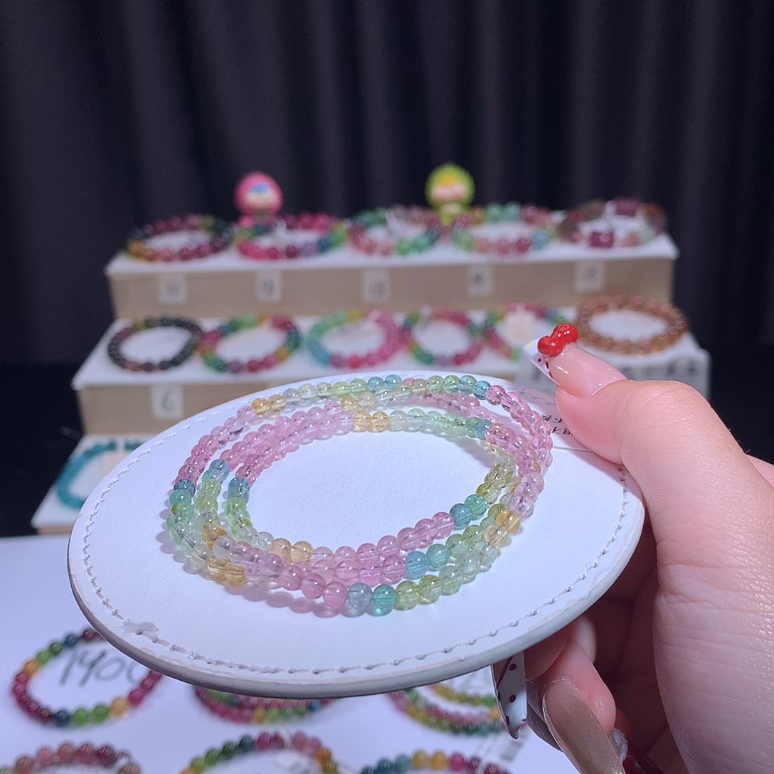 碧玺手链未镶嵌碧玺