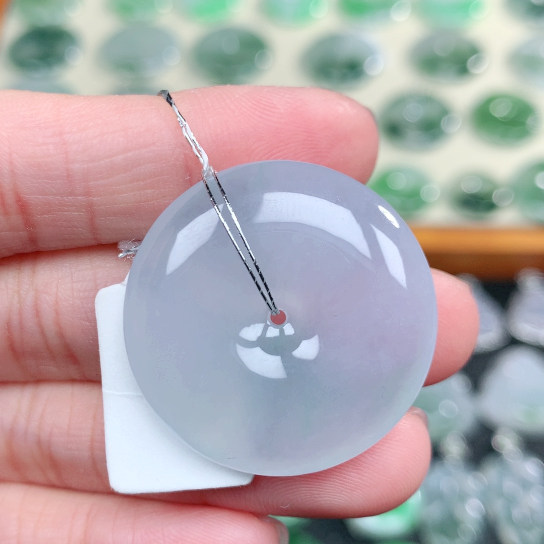 翡翠未镶嵌吊坠(不含链)30.5-7.1