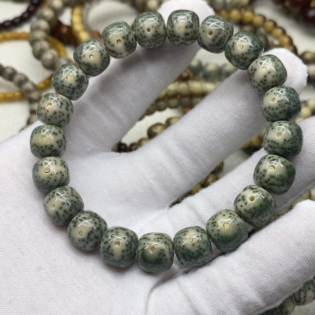 星月菩提手串拾*∞海南原生态星月菩提